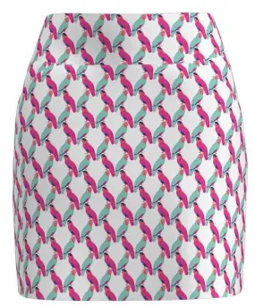 AB Sport Women's Bird Print Front Pocket Golf Skirt  - ABAC3