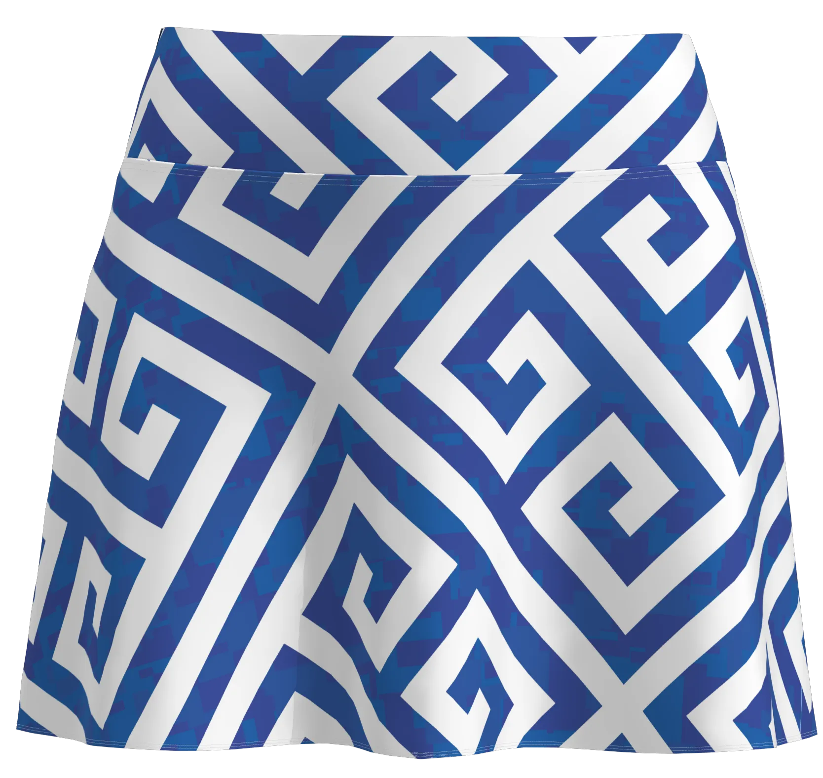 AB Sport Women's Trellis Print Flounce Golf SkIrt - TRLBL