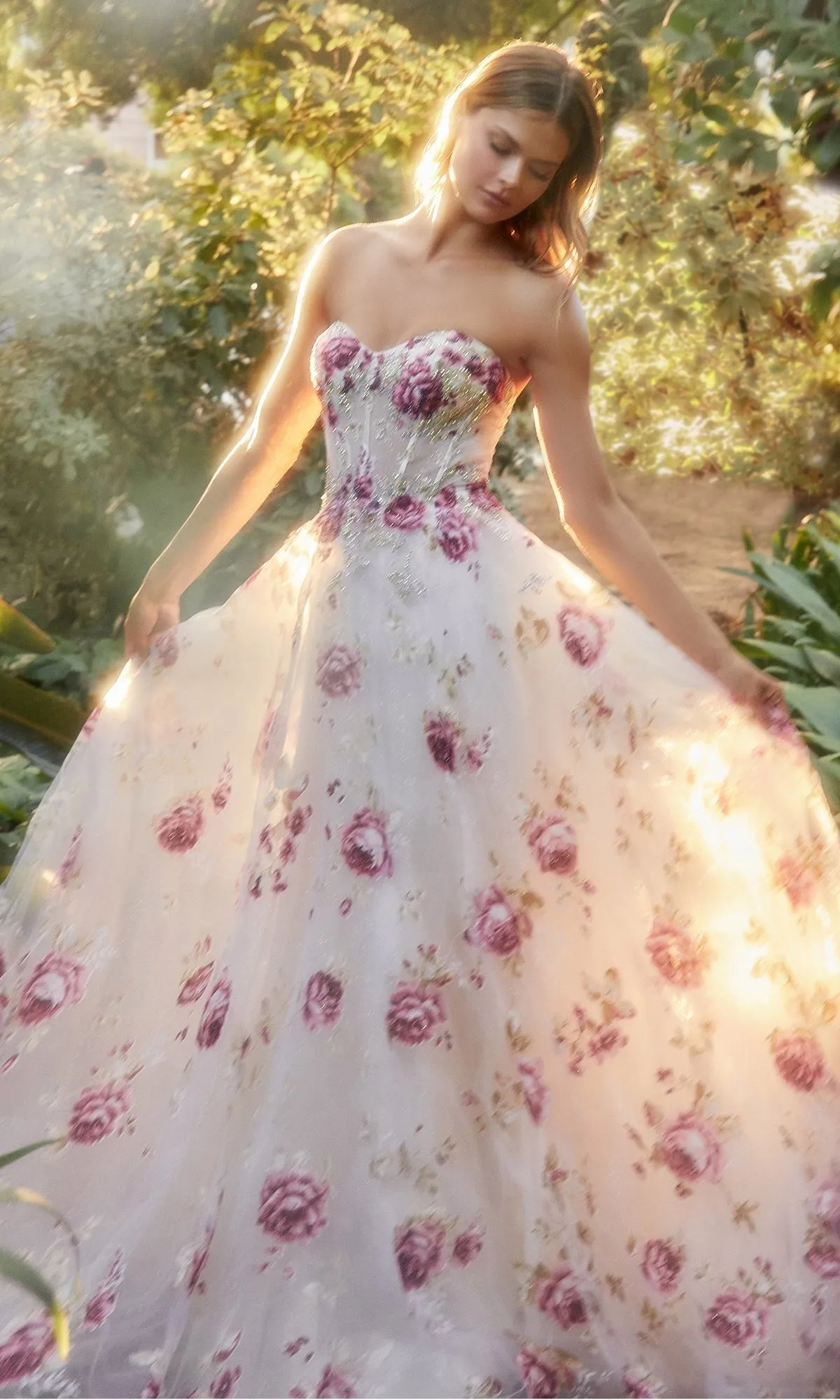 Andrea & Leo Long Formal Dress A1133