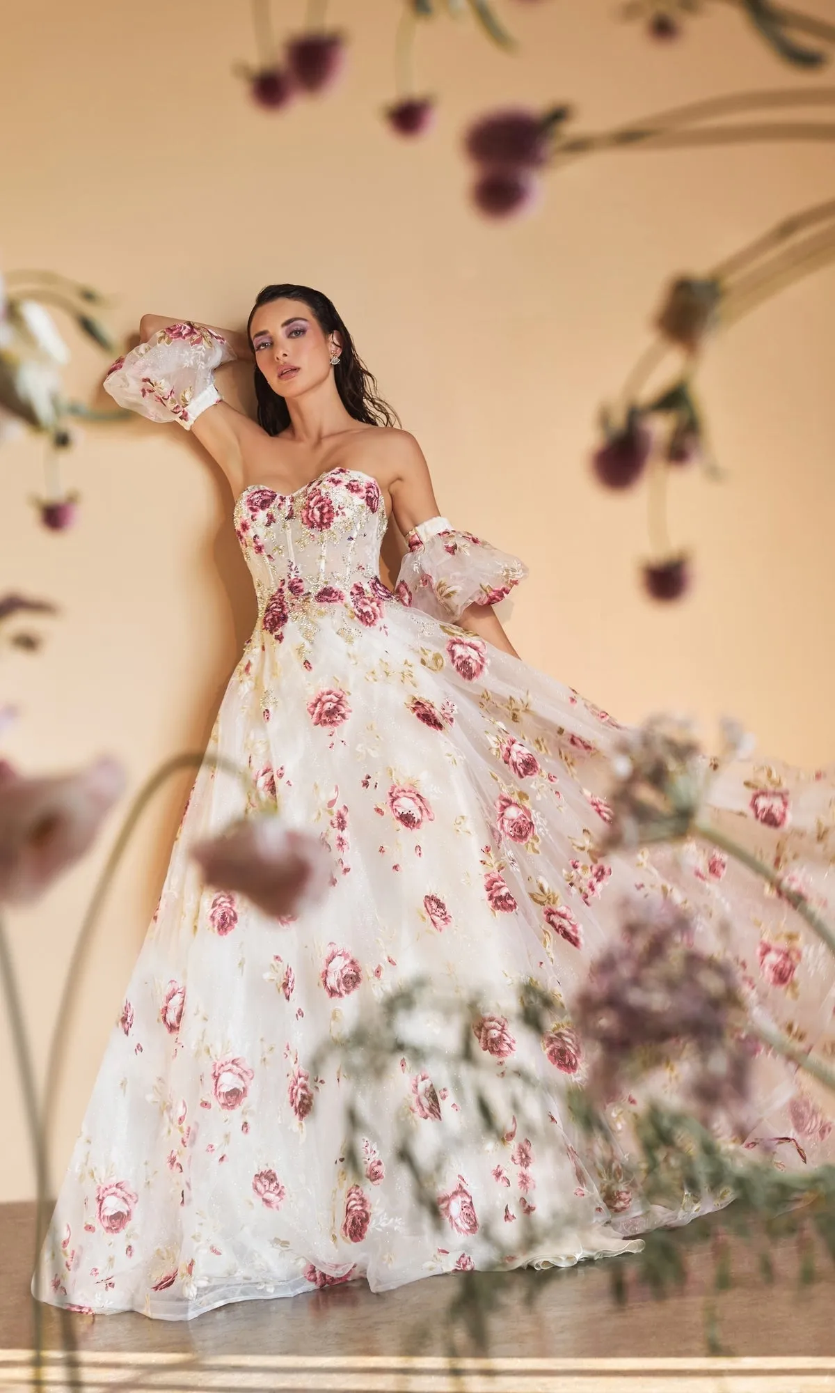 Andrea & Leo Long Formal Dress A1133