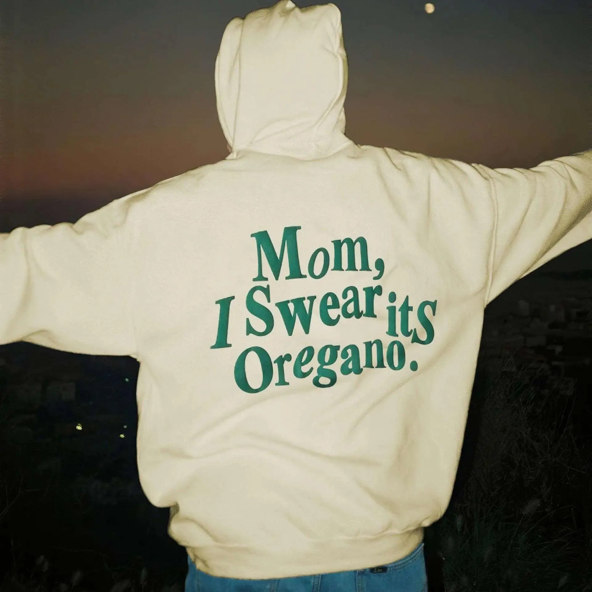 Bold Lettering Hoodie