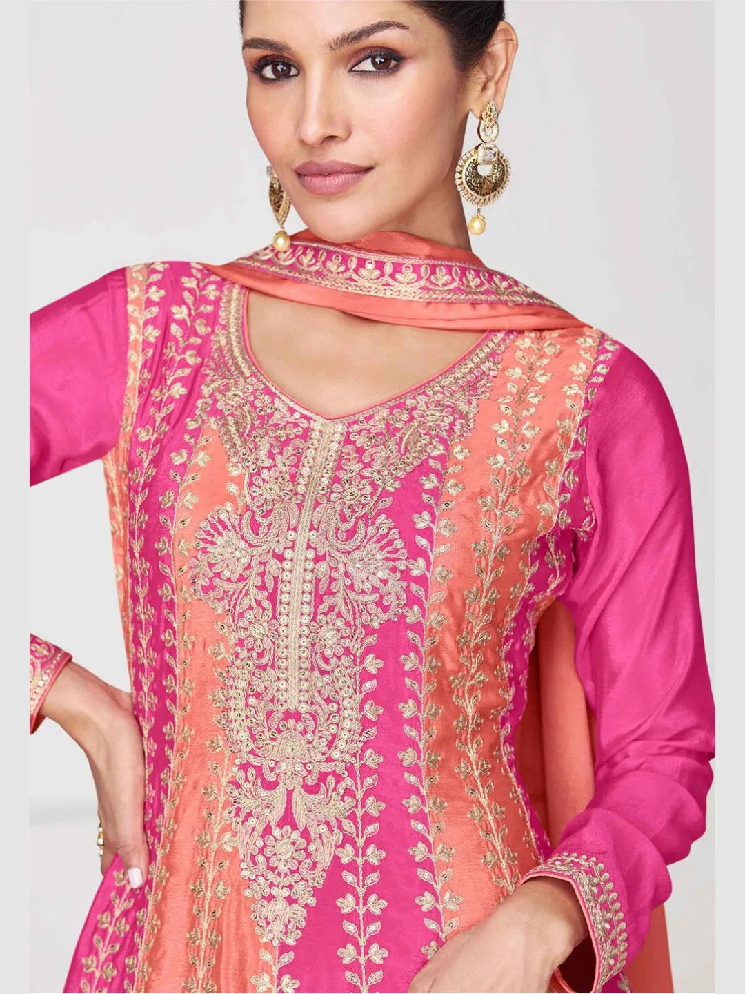 Chiffon Silk Embroidery