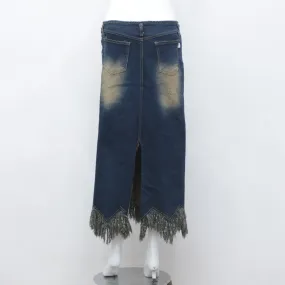 HE 216 Y2K Denim Long Skirt - 8 Pcs