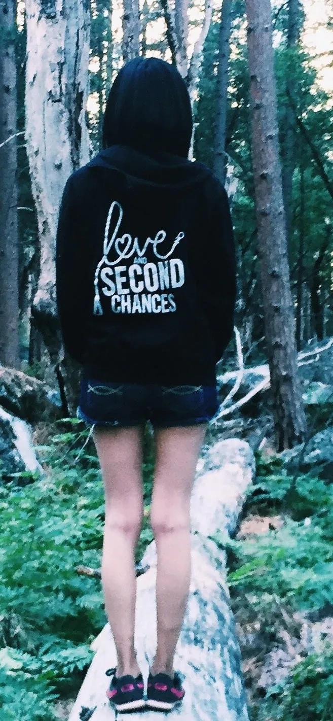 Love & Second  Zip Up Hoodie