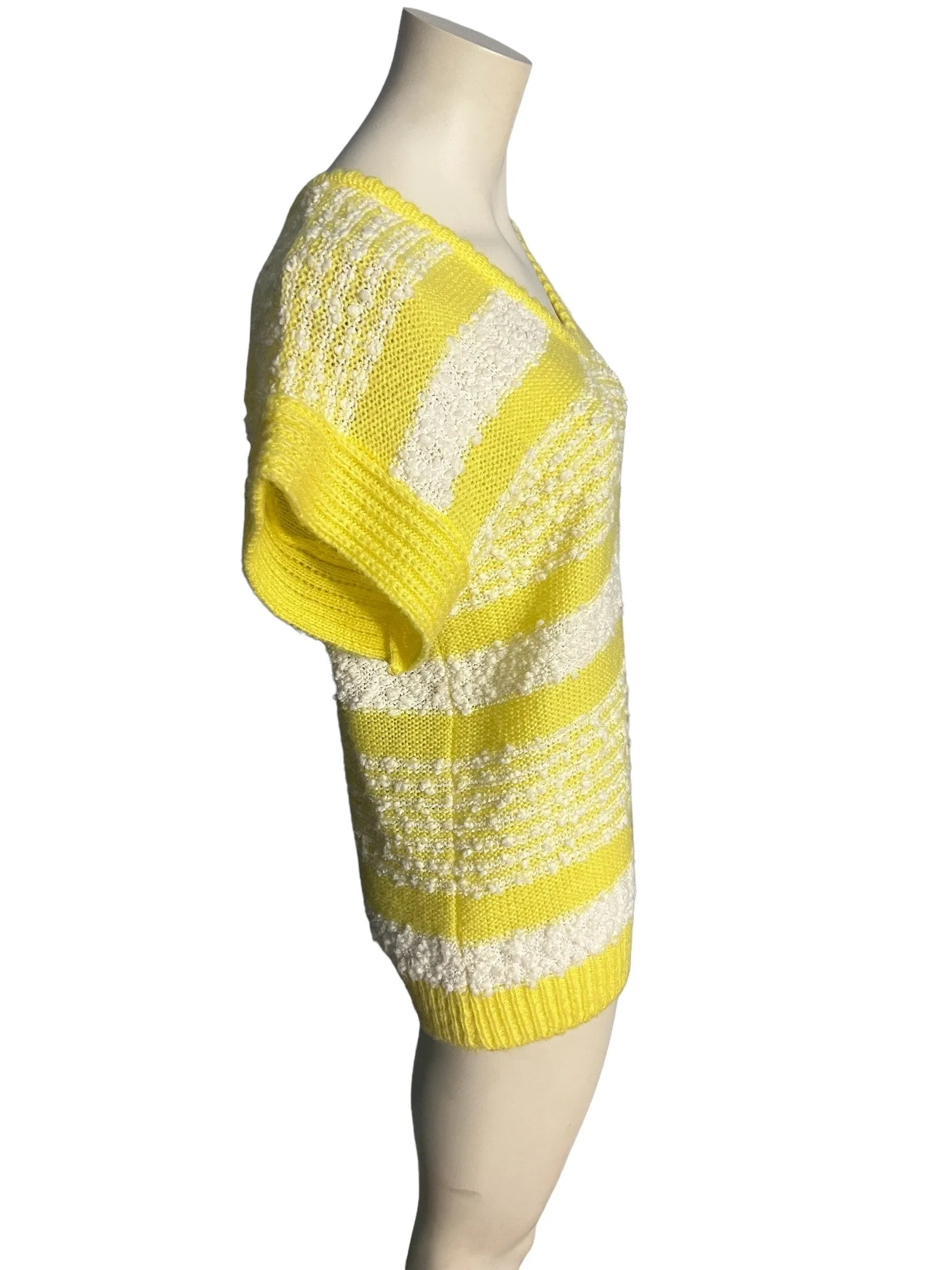 Vintage 80's yellow Curiosity's Cat L 40
