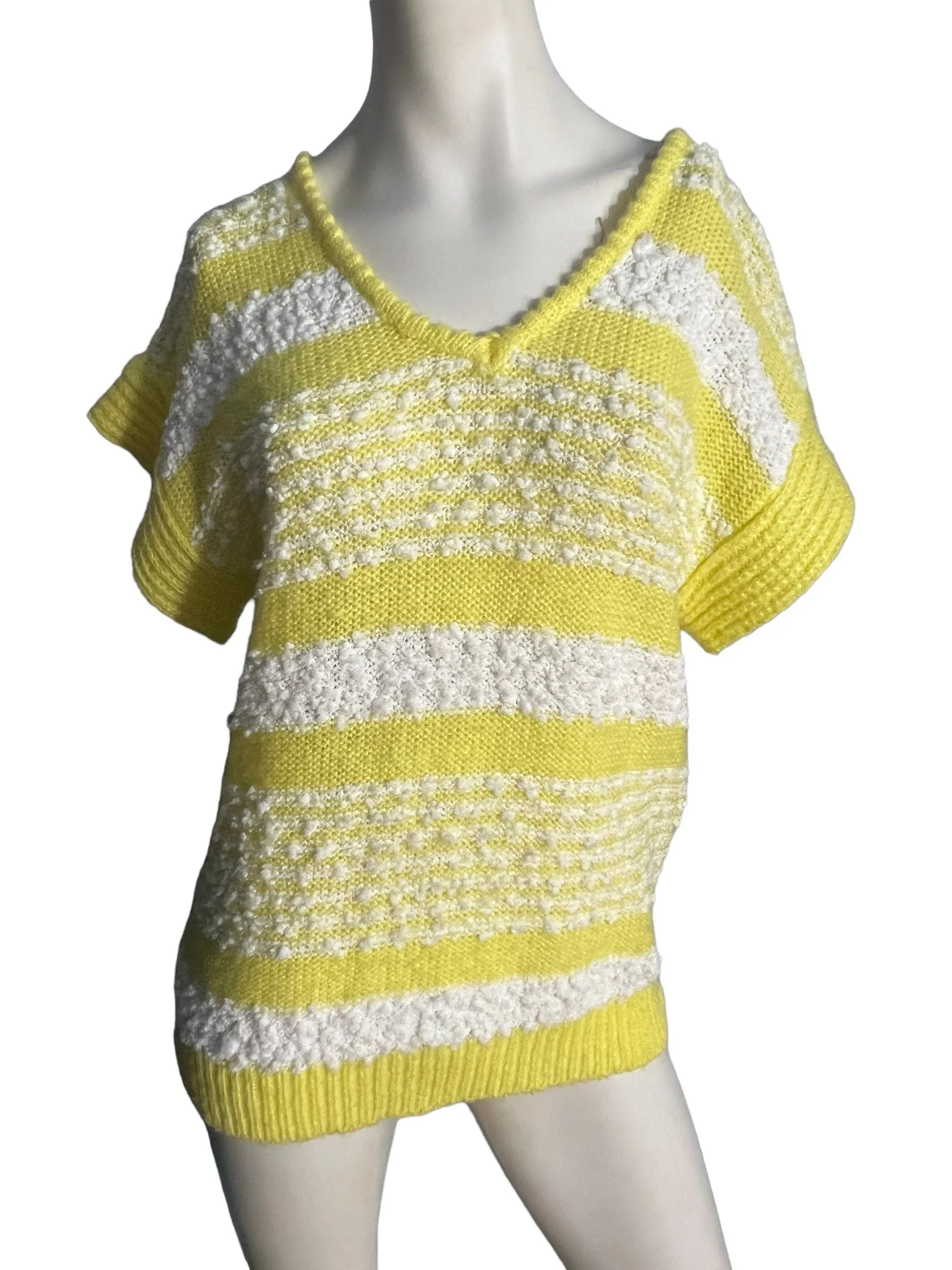 Vintage 80's yellow Curiosity's Cat L 40