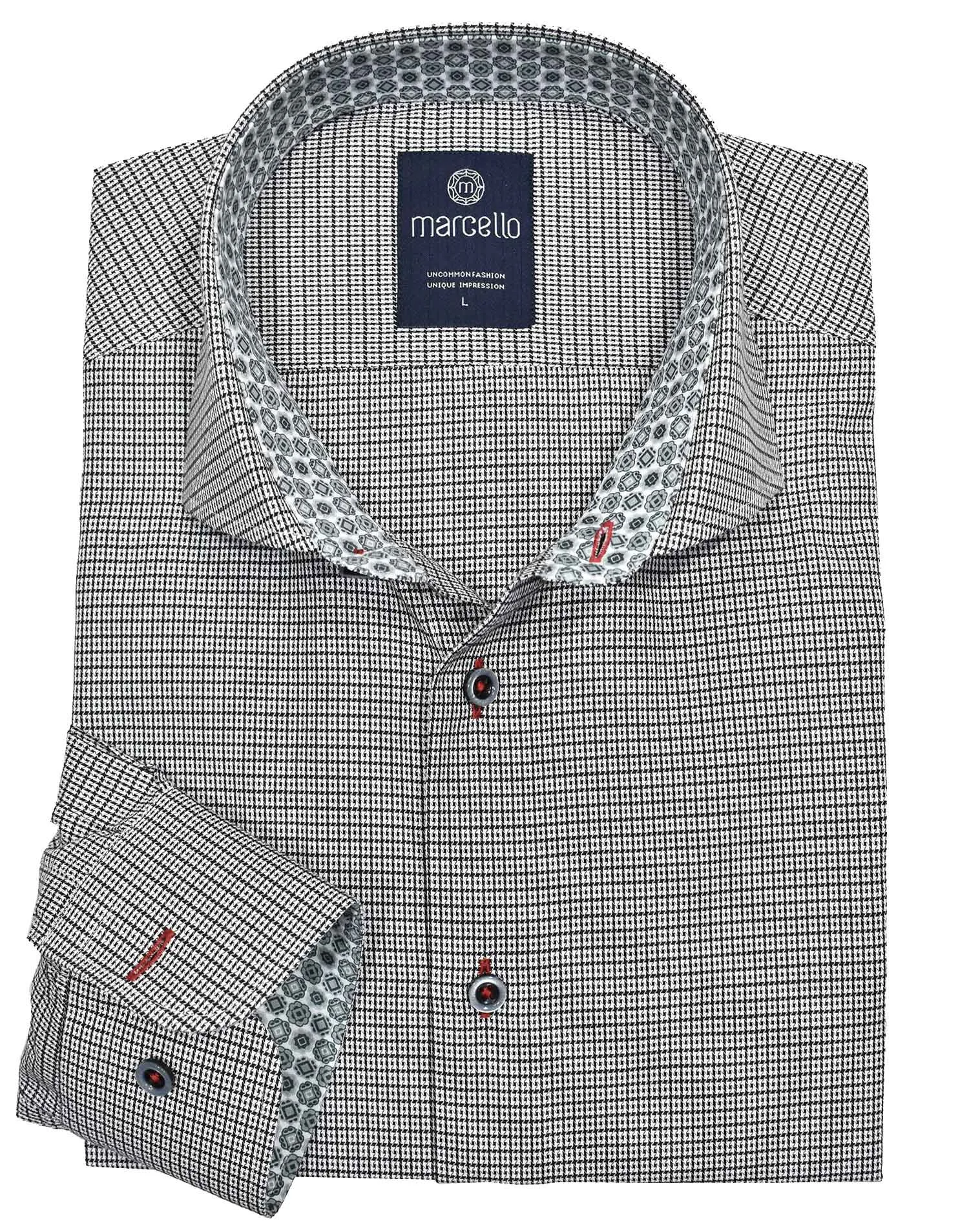 W256 Checkbox Sport Shirt