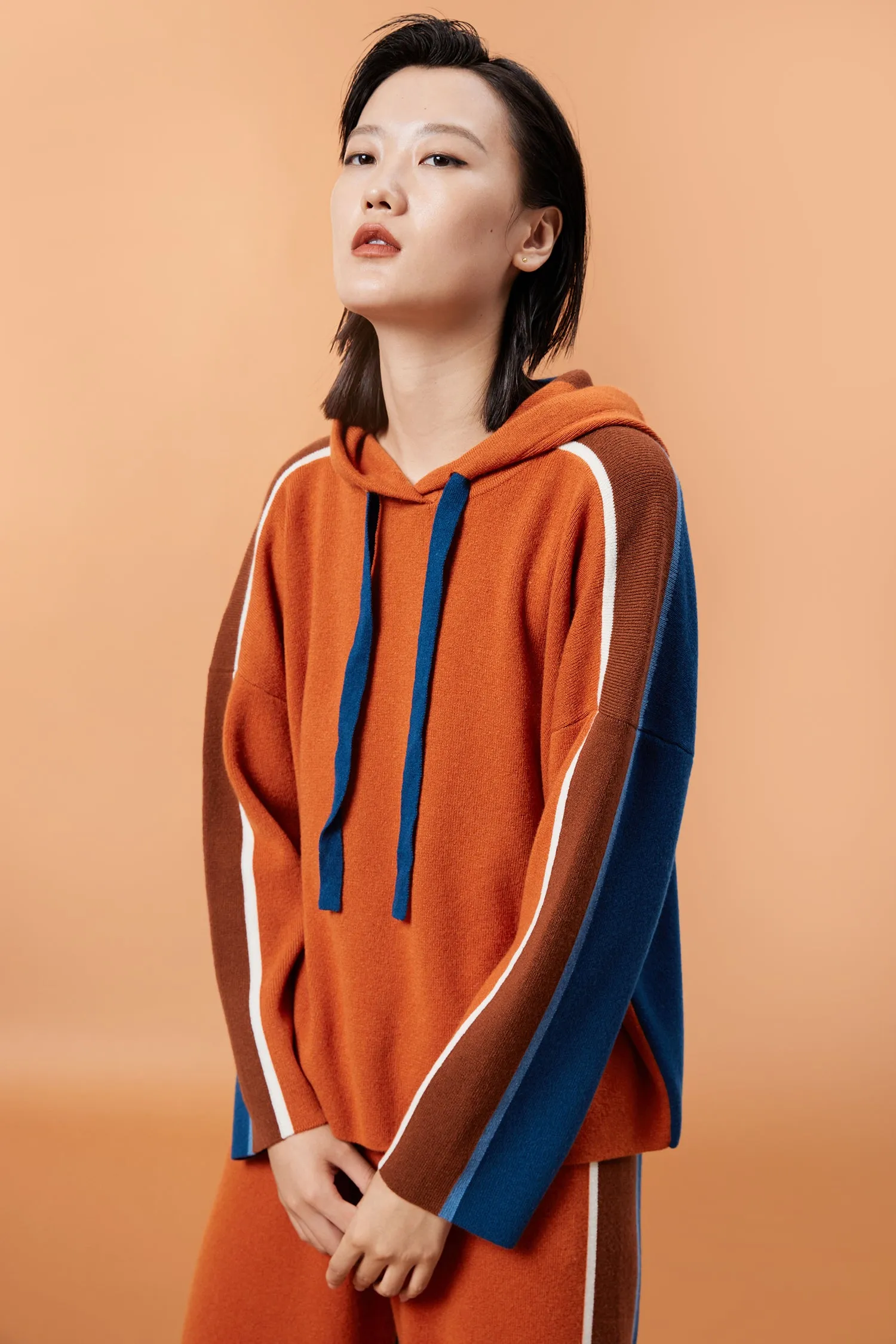 Women's cashmere hoodie